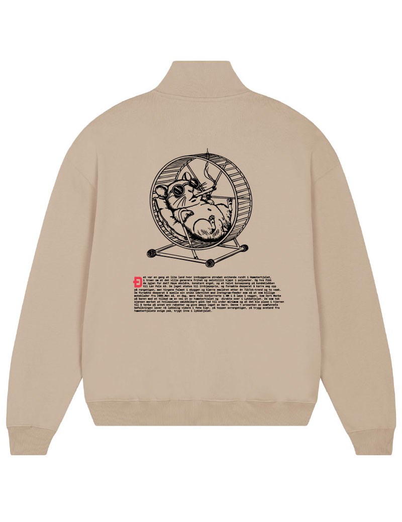 Lykkehulet Strandliv Half Zip - Dyrt merke