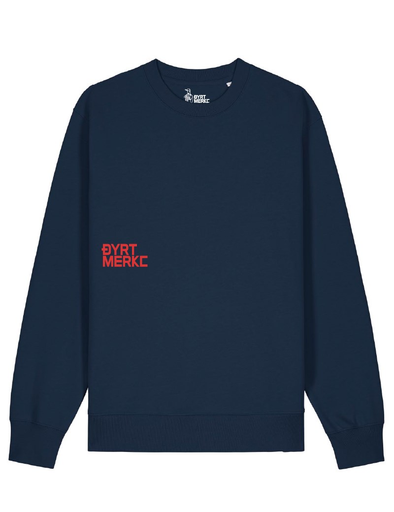 Malplassert Marinegutt Genser - Dyrt merke