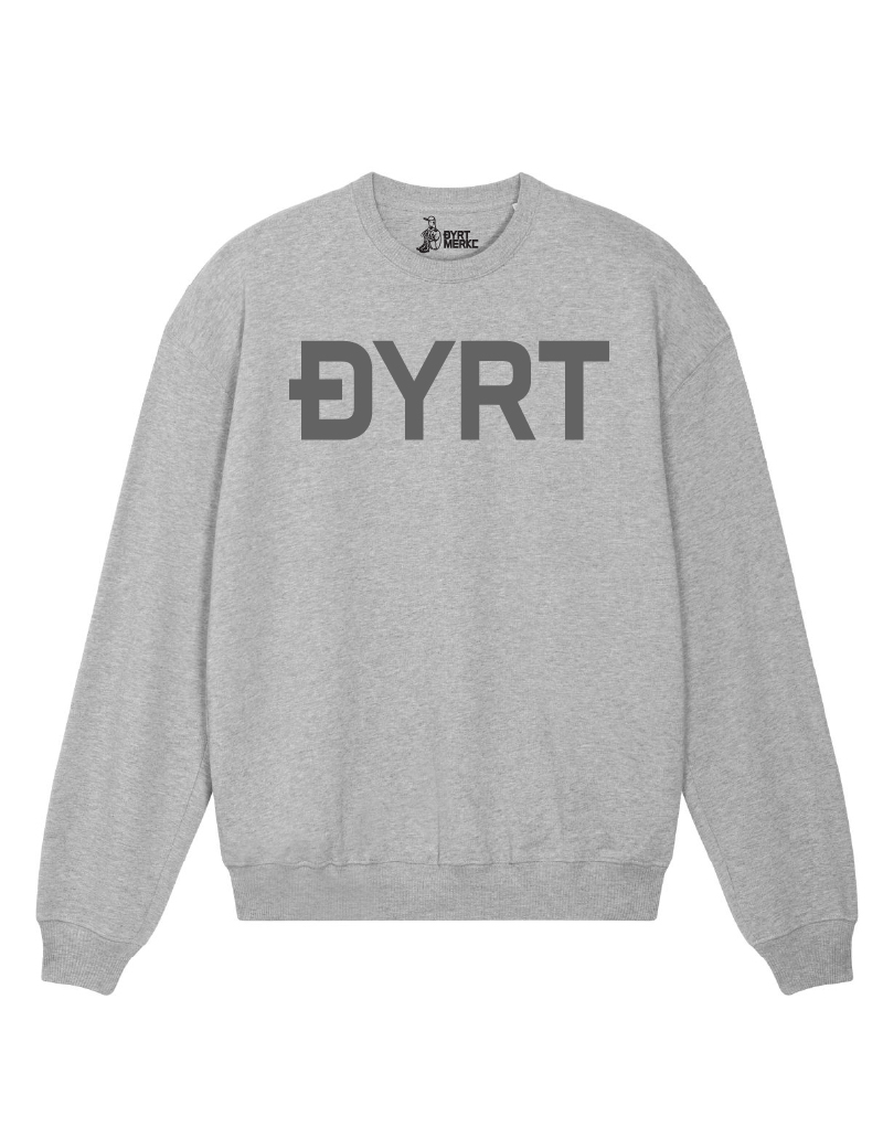 Nyrik Unisex Grå Mus Genser - Dyrt merke