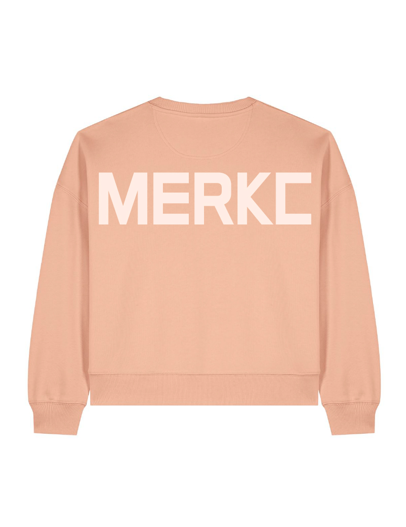 Subtil femenin peach genser - Dyrt merke