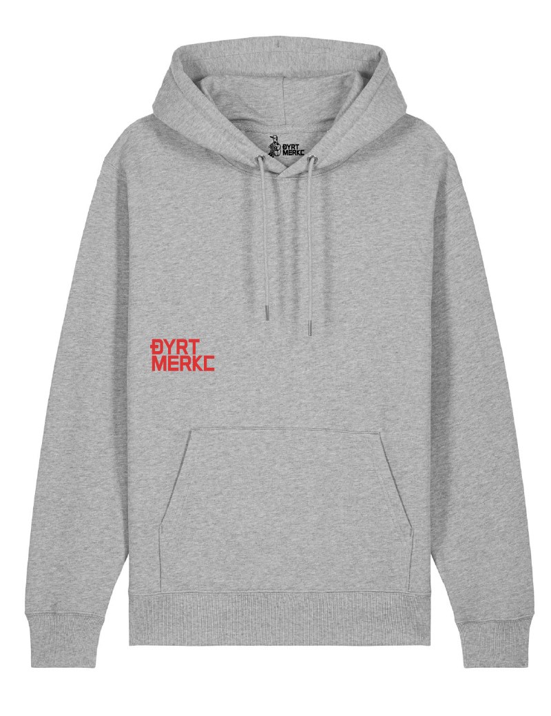 Malplassert Grå Mus Hoodie - Dyrt merke