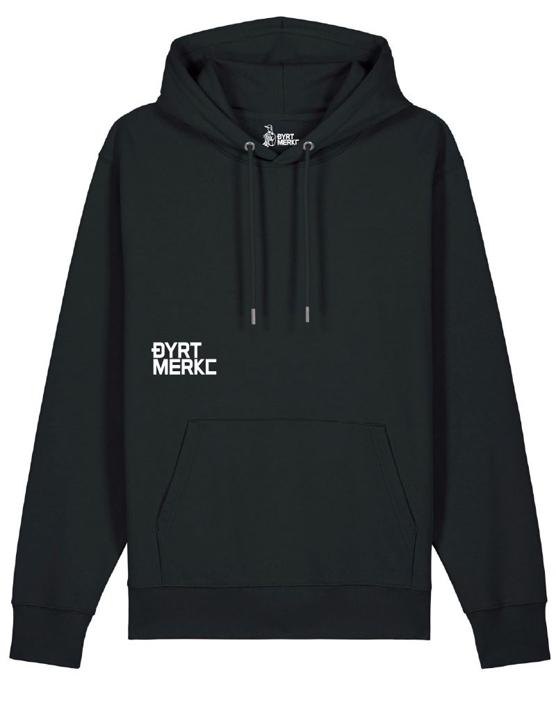 Malplassert Svarteper Hoodie - Dyrt merke