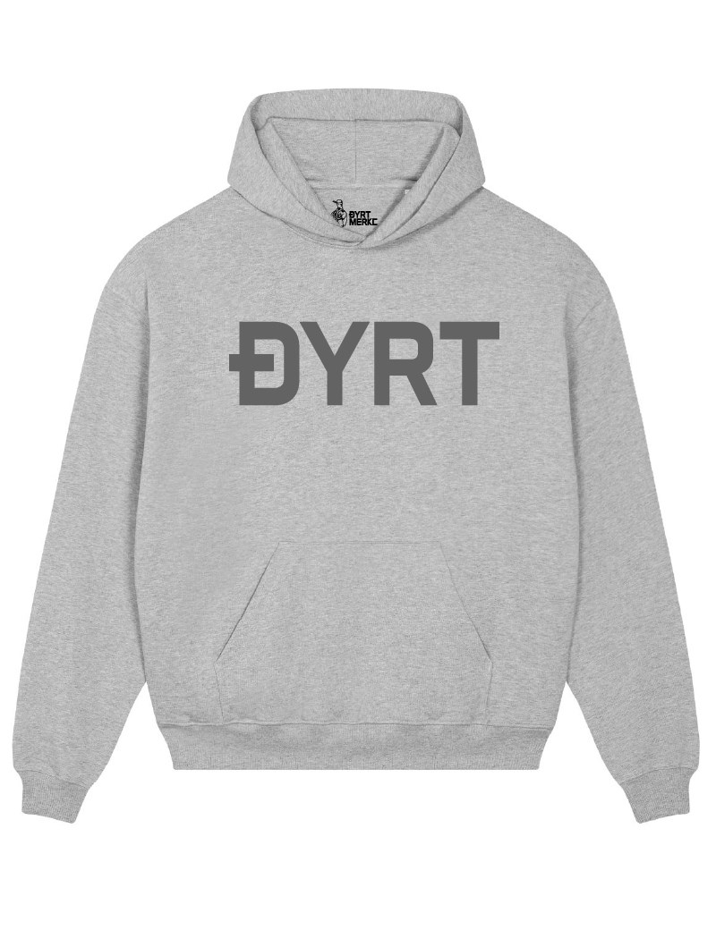 Nyrik Grå Mus Hoodie - Dyrt merke