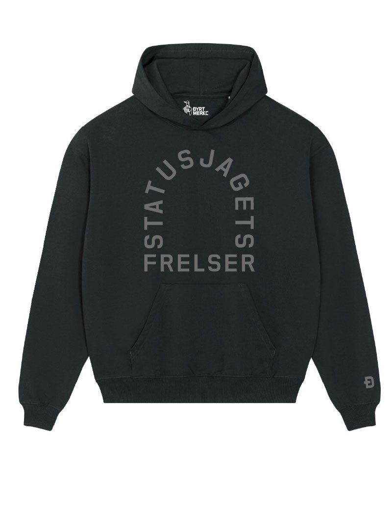 Statusjaget Frelser Svarteper Hoodie - Dyrt merke