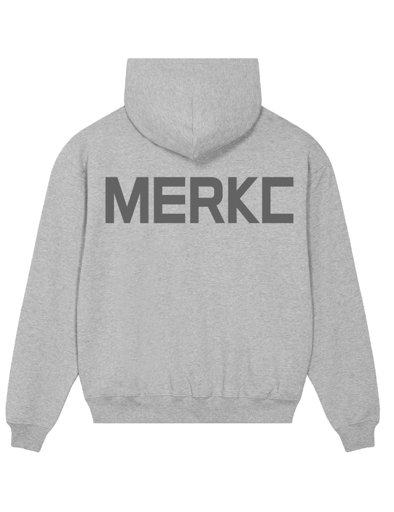 Subtile heather grey hood - Dyrt merke