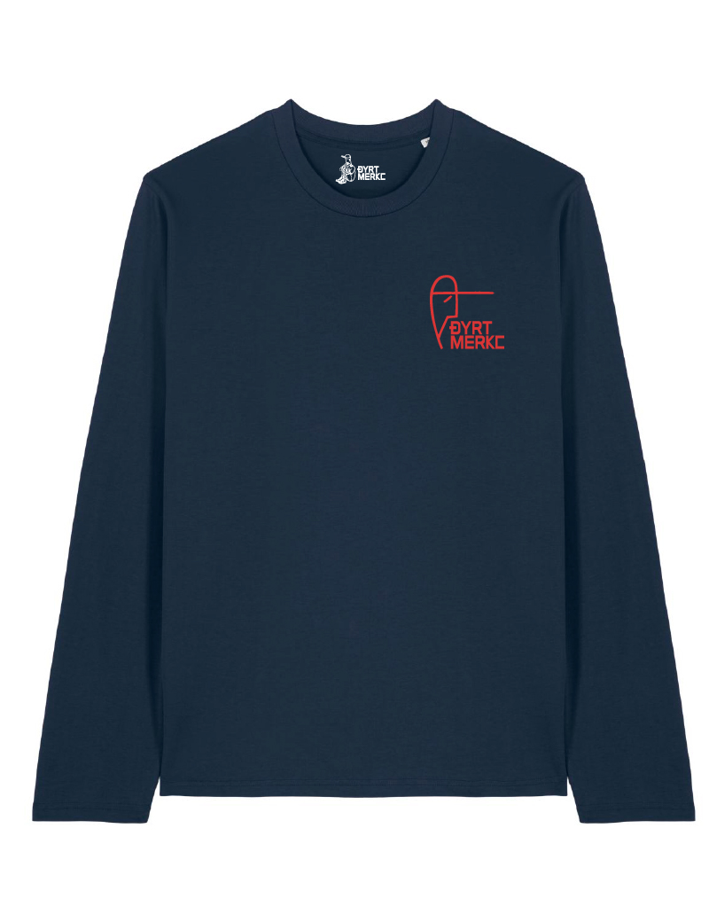 Capsmannens marineblåe Longsleeve - Dyrt merke