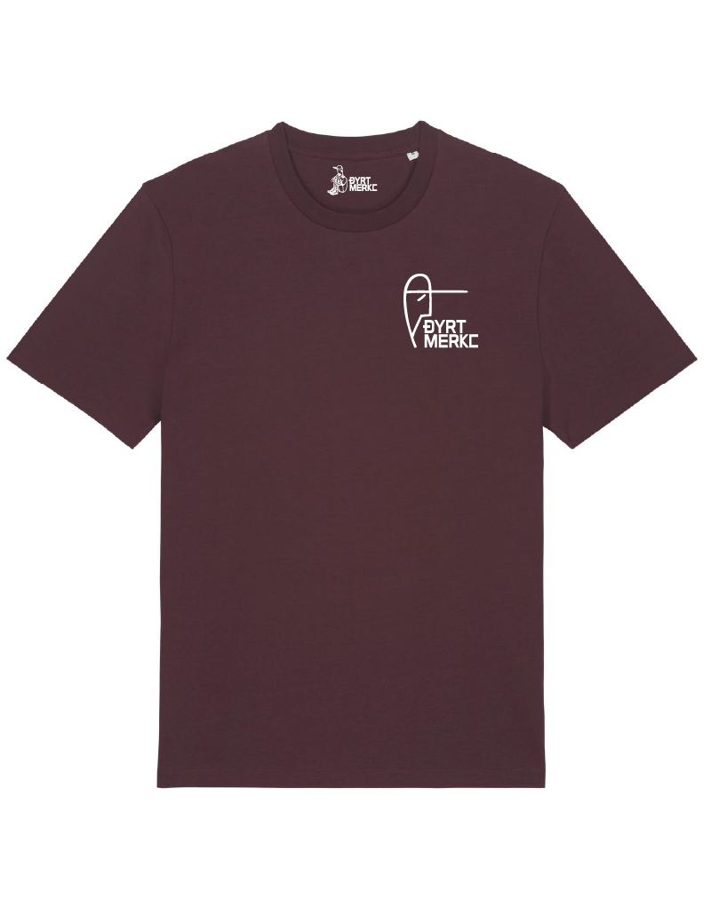 Capsmannens mahogny T-skjorte - Dyrt merke