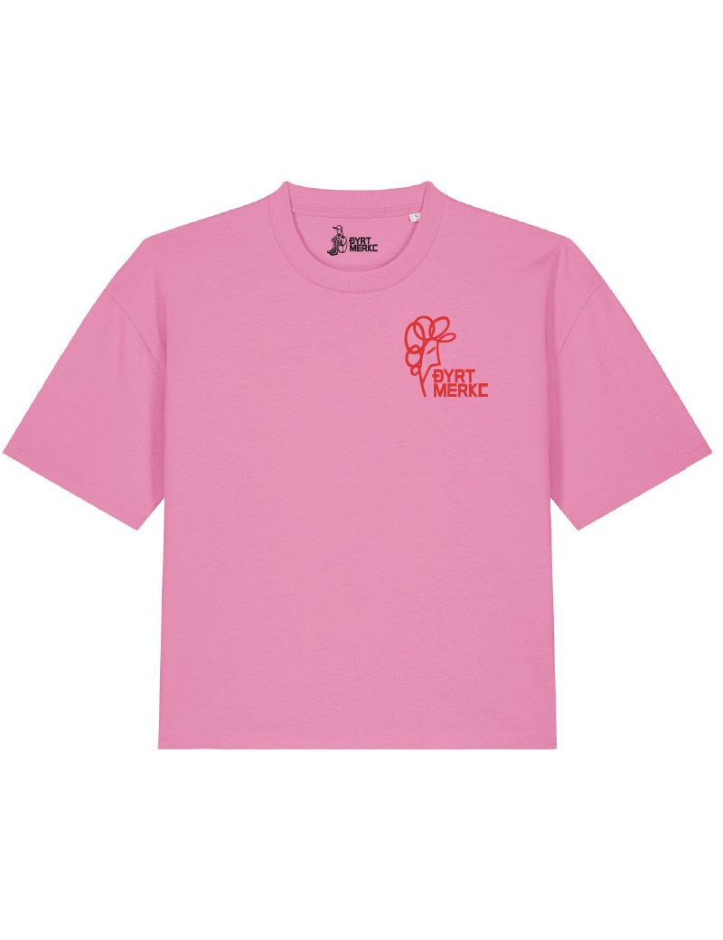 Feminin Old School Solbrent Tee - Dyrt merke
