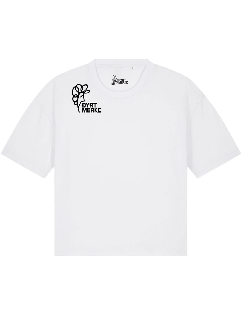 New School Femi Hvitvaska Tee - Dyrt merke