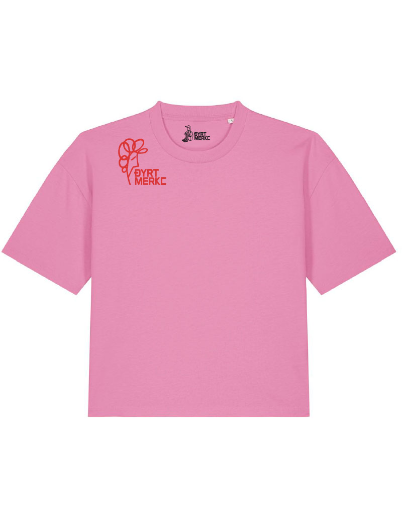 New School Femi Rosa Tee - Dyrt merke