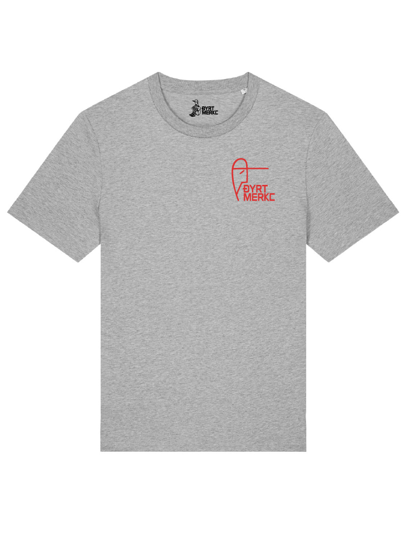 Old School Grå Mus Tee - Dyrt merke