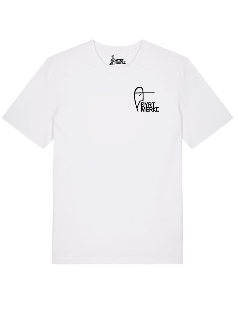 Old School Hvitvaska Tee - Dyrt merke