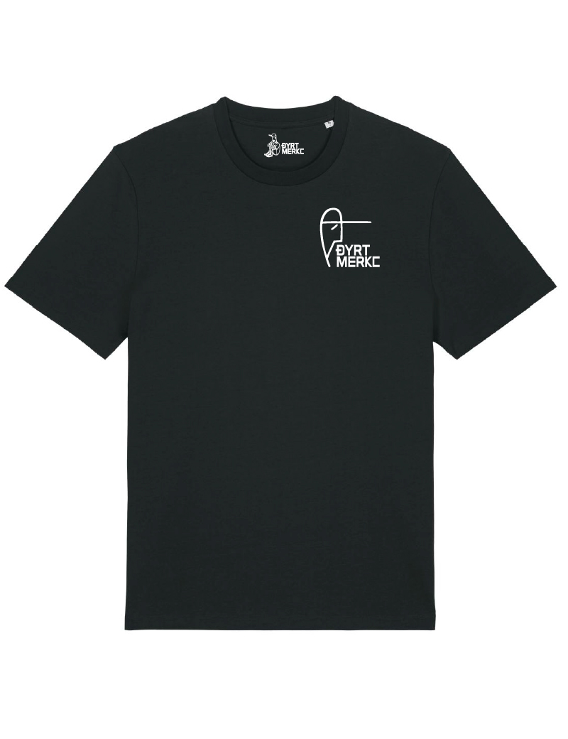 Old School Svart Tee - Dyrt merke