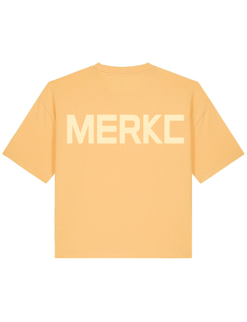 Subtil lysegul femenin Tee - Dyrt merke
