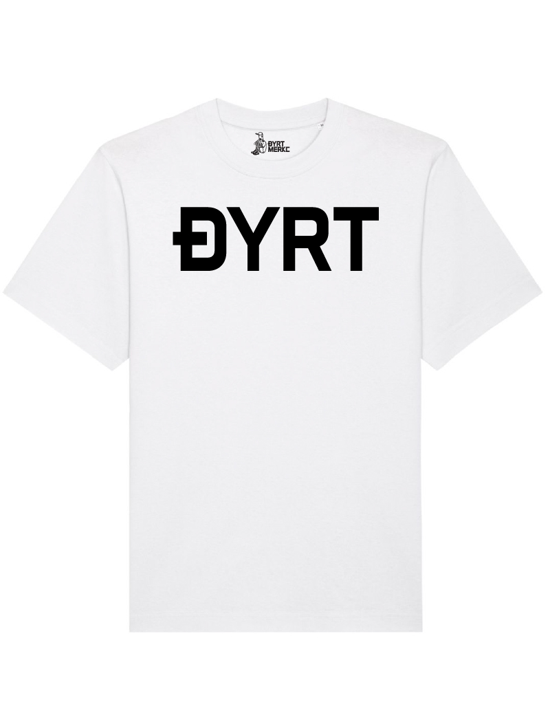 Subtile wealth white Unisex Tee - Dyrt merke