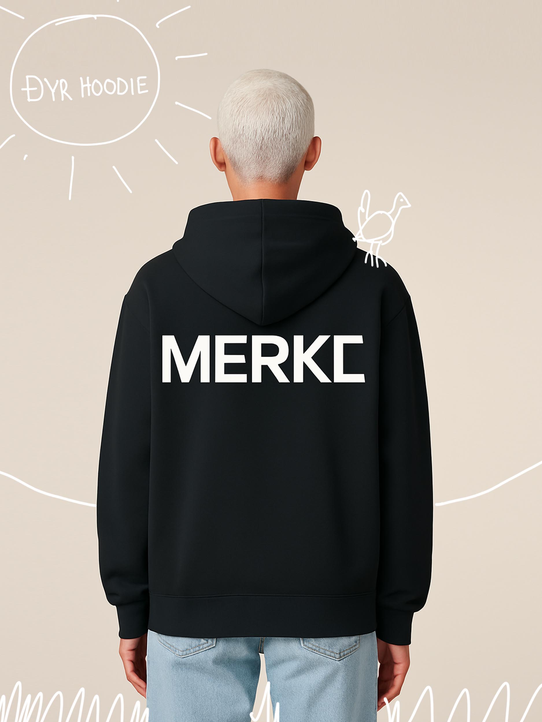 Dyr hoodie
