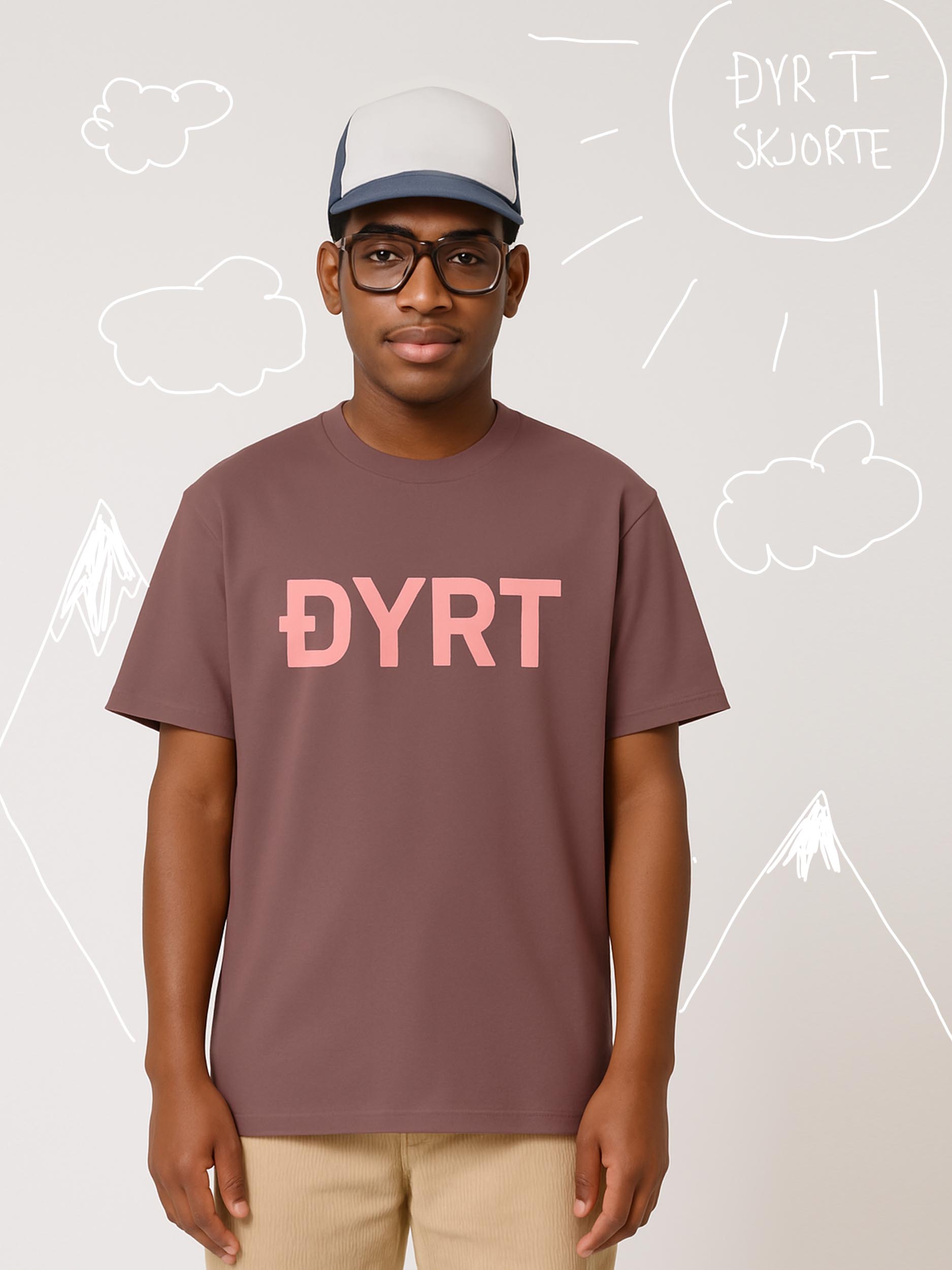 Dyr t-skjorte